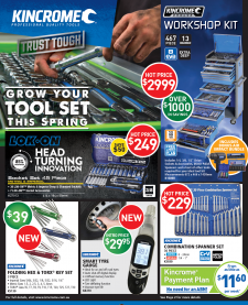 Kincrome promotional catalogue Oct 2017