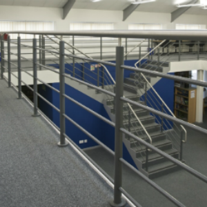 Stainless Steel Balustrade inside building