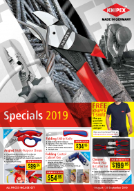 Knipex Promotion Aug-Sep