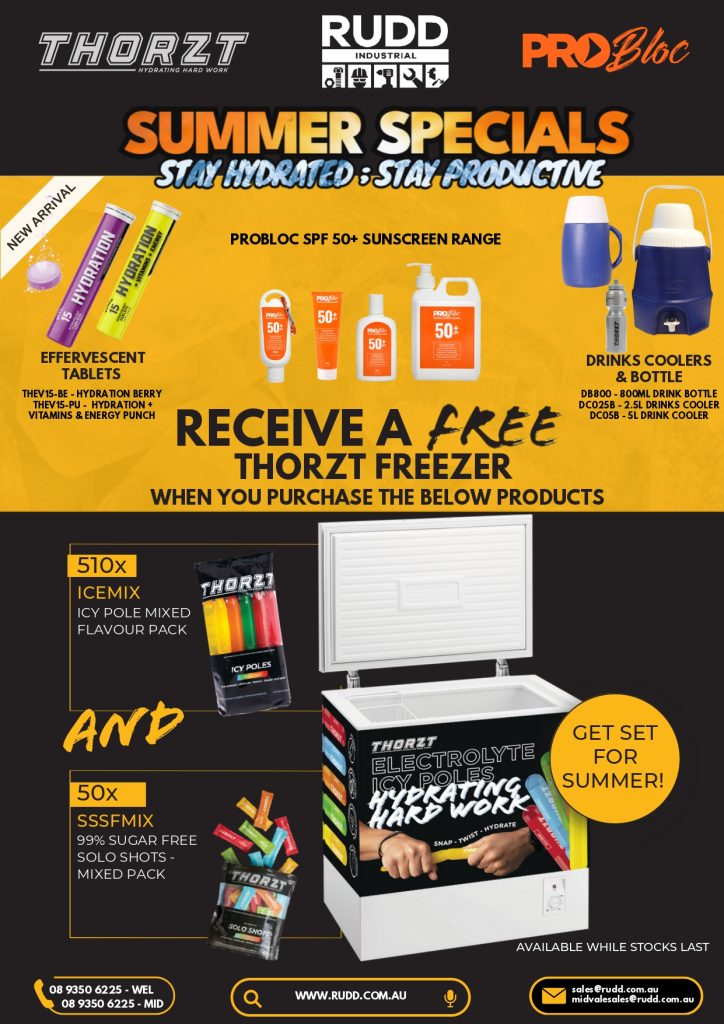 Ton Rudd Perth SPECIALS | Rudd Industrial Perth