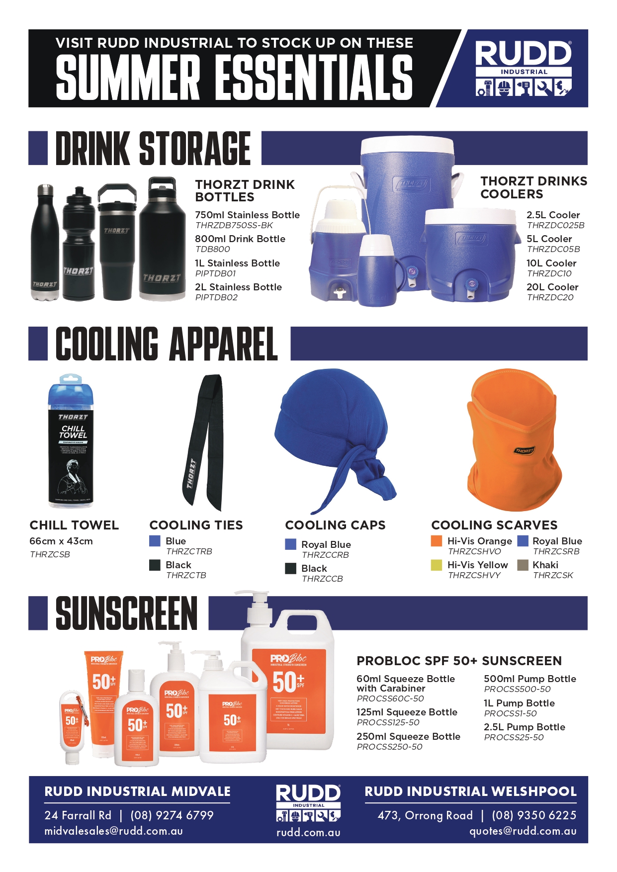 Ton Rudd Perth SPECIALS | Rudd Industrial Perth